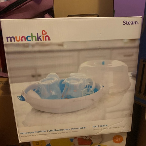 Munchkin Accessories Munchkin Steam Guard Microwave Bottle Sterilizer Poshmark